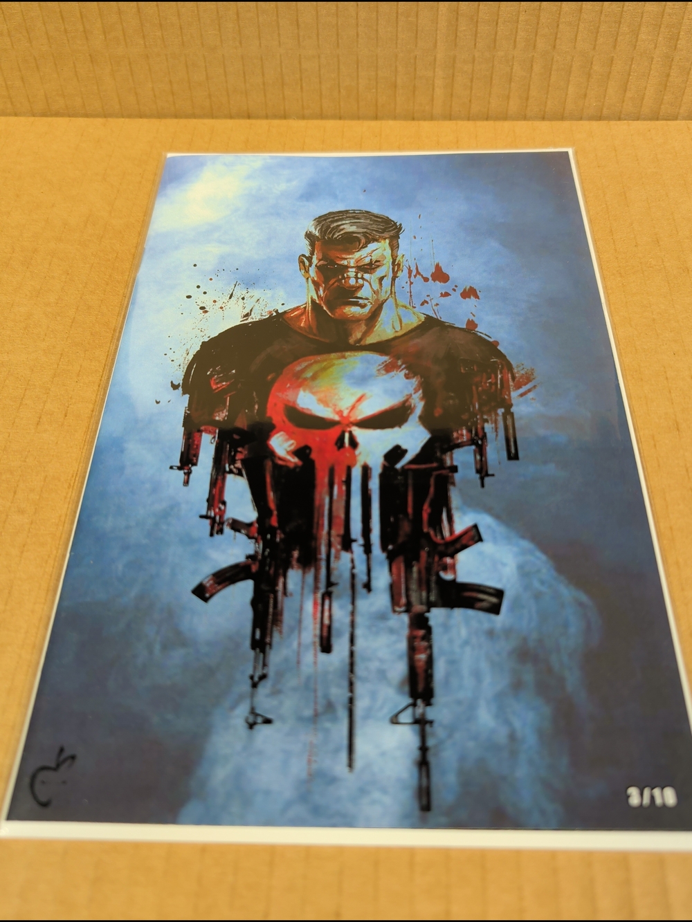 PUNISHER Deviant Apple Art Book LIMITED 10 LONDON FOG LTD 10 NM 3/10